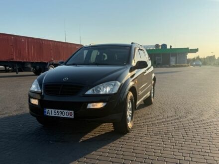 Чорний Cанг Йонг Kyron, об'ємом двигуна 2 л та пробігом 220 тис. км за 6800 $, фото 1 на Automoto.ua