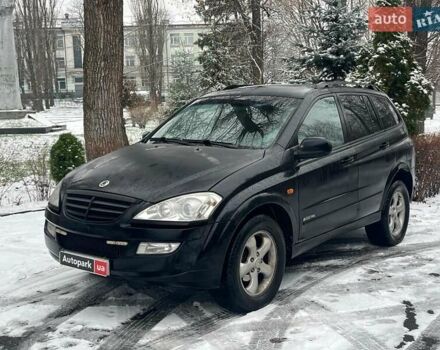 Чорний Cанг Йонг Kyron, об'ємом двигуна 2 л та пробігом 285 тис. км за 4490 $, фото 1 на Automoto.ua
