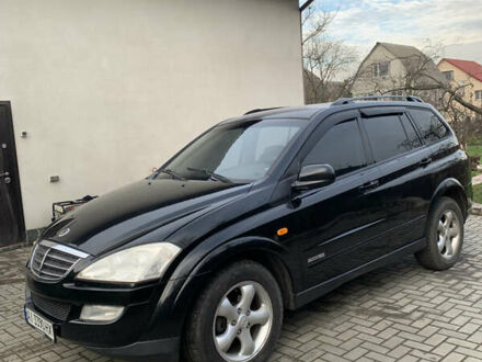 Чорний Cанг Йонг Kyron, об'ємом двигуна 2 л та пробігом 330 тис. км за 5000 $, фото 1 на Automoto.ua