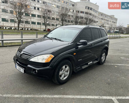 Чорний Cанг Йонг Kyron, об'ємом двигуна 2 л та пробігом 240 тис. км за 5900 $, фото 1 на Automoto.ua