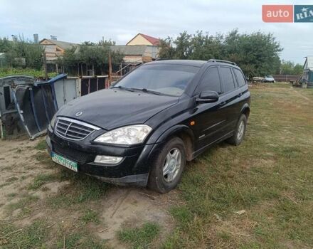 Чорний Cанг Йонг Kyron, об'ємом двигуна 2 л та пробігом 205 тис. км за 2700 $, фото 1 на Automoto.ua