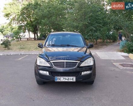Чорний Cанг Йонг Kyron, об'ємом двигуна 2 л та пробігом 220 тис. км за 5999 $, фото 1 на Automoto.ua