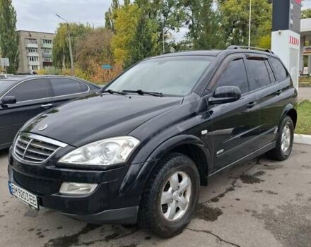 Черный Cанг Йонг Кирон, объемом двигателя 2.3 л и пробегом 200 тыс. км за 6350 $, фото 1 на Automoto.ua