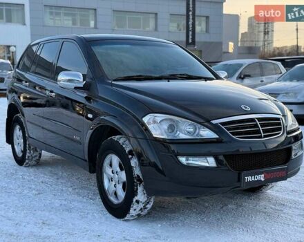 Чорний Cанг Йонг Kyron, об'ємом двигуна 2.3 л та пробігом 221 тис. км за 6490 $, фото 1 на Automoto.ua