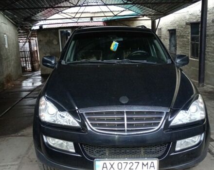 Чорний Cанг Йонг Kyron, об'ємом двигуна 2 л та пробігом 170 тис. км за 7900 $, фото 1 на Automoto.ua