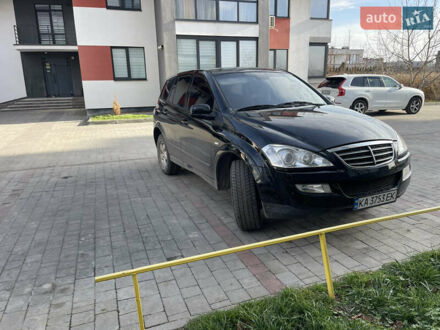 Чорний Cанг Йонг Kyron, об'ємом двигуна 2 л та пробігом 320 тис. км за 5999 $, фото 1 на Automoto.ua