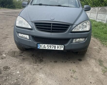 Чорний Cанг Йонг Kyron, об'ємом двигуна 2 л та пробігом 250 тис. км за 4500 $, фото 1 на Automoto.ua