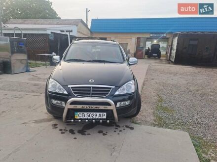 Cанг Йонг Kyron 2010 у Варве на Automoto.ua Чорний Cанг Йонг Kyron, об'ємом двигуна 2 л та пробігом 108 тис. км за 8200 $, фото 1 на Automoto.ua
