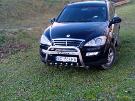 Чорний Cанг Йонг Kyron, об'ємом двигуна 2 л та пробігом 227 тис. км за 6800 $, фото 1 на Automoto.ua