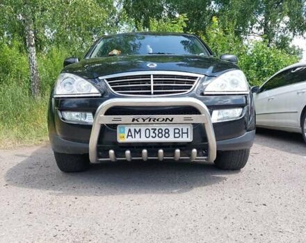 Чорний Cанг Йонг Kyron, об'ємом двигуна 2 л та пробігом 180 тис. км за 10300 $, фото 1 на Automoto.ua
