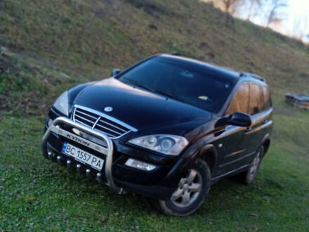 Чорний Cанг Йонг Kyron, об'ємом двигуна 2 л та пробігом 227 тис. км за 7800 $, фото 1 на Automoto.ua