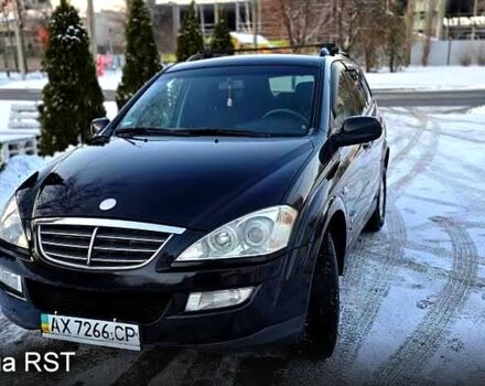 Чорний Cанг Йонг Kyron, об'ємом двигуна 2 л та пробігом 300 тис. км за 6000 $, фото 1 на Automoto.ua
