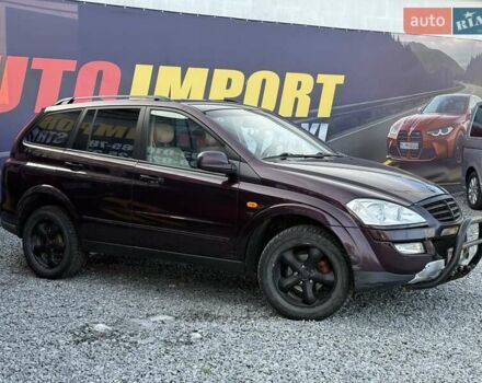 Фіолетовий Cанг Йонг Kyron, об'ємом двигуна 2 л та пробігом 337 тис. км за 5350 $, фото 1 на Automoto.ua