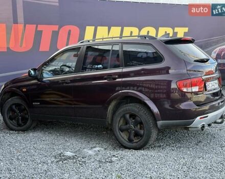 Фіолетовий Cанг Йонг Kyron, об'ємом двигуна 2 л та пробігом 337 тис. км за 5350 $, фото 6 на Automoto.ua