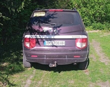 Фиолетовый Cанг Йонг Кирон, объемом двигателя 2 л и пробегом 350 тыс. км за 4500 $, фото 1 на Automoto.ua