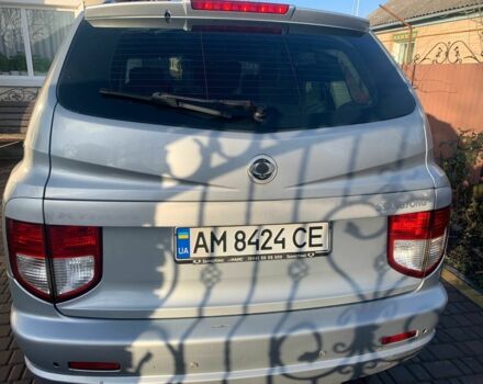 Сірий Cанг Йонг Kyron, об'ємом двигуна 2 л та пробігом 191 тис. км за 4300 $, фото 4 на Automoto.ua