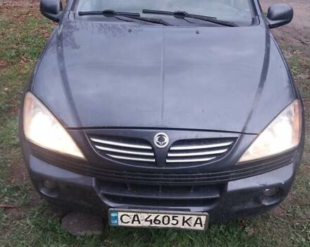 Сірий Cанг Йонг Kyron, об'ємом двигуна 2 л та пробігом 213 тис. км за 4600 $, фото 7 на Automoto.ua