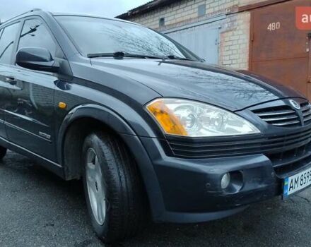 Сірий Cанг Йонг Kyron, об'ємом двигуна 2 л та пробігом 289 тис. км за 4999 $, фото 7 на Automoto.ua