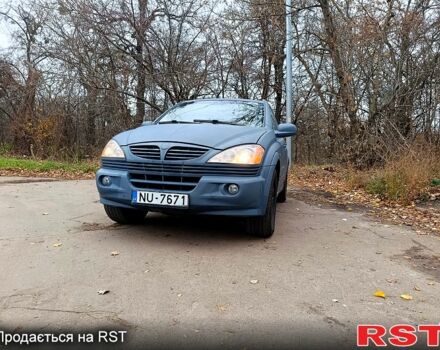 Сірий Cанг Йонг Kyron, об'ємом двигуна 2 л та пробігом 293 тис. км за 4999 $, фото 11 на Automoto.ua