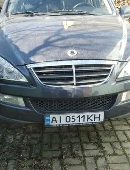 Серый Cанг Йонг Кирон, объемом двигателя 2 л и пробегом 102 тыс. км за 9000 $, фото 1 на Automoto.ua