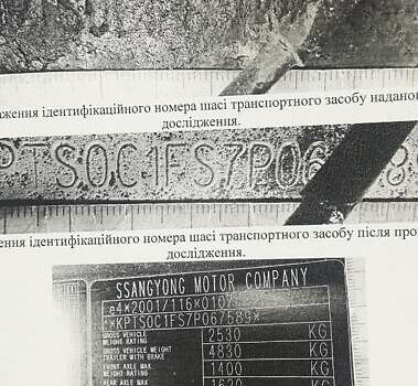 Синий Cанг Йонг Кирон, объемом двигателя 2.7 л и пробегом 172 тыс. км за 8500 $, фото 3 на Automoto.ua