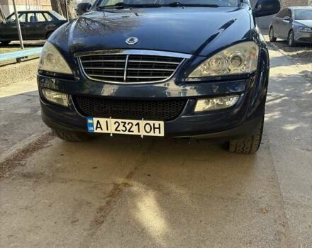 Синий Cанг Йонг Кирон, объемом двигателя 2.7 л и пробегом 310 тыс. км за 7800 $, фото 1 на Automoto.ua