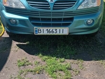 Cанг Йонг Kyron 2005 у Полтаві на Automoto.ua Синій Cанг Йонг Kyron, об'ємом двигуна 2 л та пробігом 2 тис. км за 5100 $, фото 1 на Automoto.ua