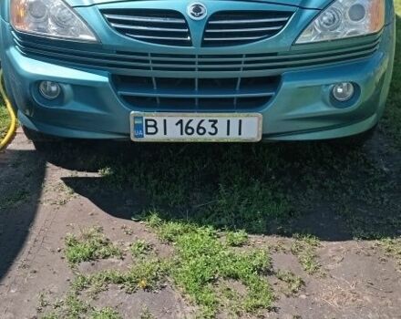 Синий Cанг Йонг Кирон, объемом двигателя 2 л и пробегом 2 тыс. км за 5100 $, фото 1 на Automoto.ua
