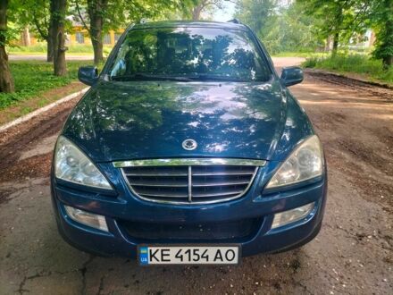 Cанг Йонг Кирон 2008 в Каменское - Днепродзержинск на Automoto.ua Синий Cанг Йонг Кирон, объемом двигателя 2 л и пробегом 238 тыс. км за 6300 $, фото 1 на Automoto.ua