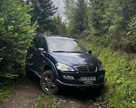 Синій Cанг Йонг Kyron, об'ємом двигуна 2 л та пробігом 195 тис. км за 6800 $, фото 1 на Automoto.ua