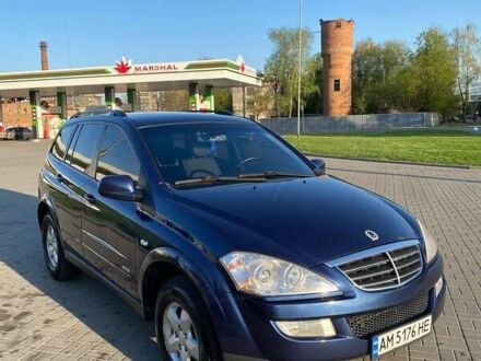 Cанг Йонг Kyron 2011 у Житомирі на Automoto.ua Синій Cанг Йонг Kyron, об'ємом двигуна 2.3 л та пробігом 212 тис. км за 6950 $, фото 1 на Automoto.ua