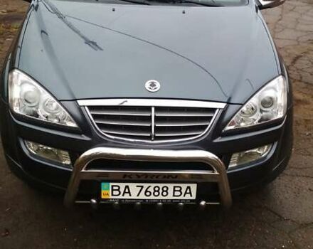 Синий Cанг Йонг Кирон, объемом двигателя 2 л и пробегом 56 тыс. км за 15000 $, фото 1 на Automoto.ua