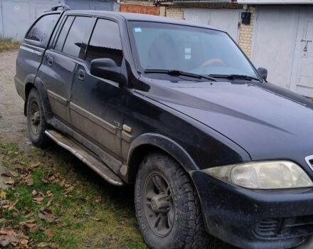 Чорний Cанг Йонг Муссо, об'ємом двигуна 2.9 л та пробігом 290 тис. км за 4734 $, фото 2 на Automoto.ua