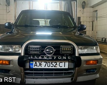 Чорний Cанг Йонг Муссо, об'ємом двигуна 2.9 л та пробігом 320 тис. км за 3300 $, фото 8 на Automoto.ua