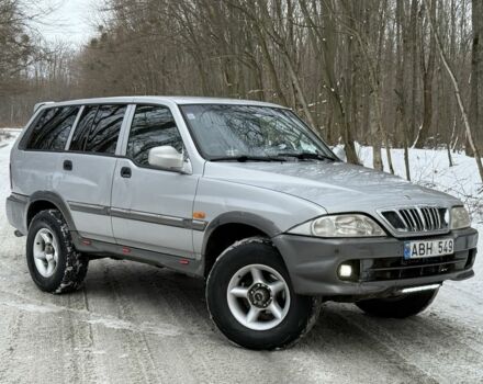 Серый Cанг Йонг Муссо, объемом двигателя 2.9 л и пробегом 1 тыс. км за 2550 $, фото 1 на Automoto.ua