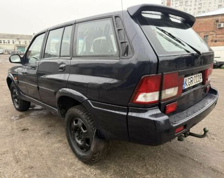 Синий Cанг Йонг Муссо, объемом двигателя 2.9 л и пробегом 278 тыс. км за 2700 $, фото 5 на Automoto.ua