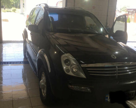 Чорний Cанг Йонг Rexton, об'ємом двигуна 2.8 л та пробігом 233 тис. км за 6000 $, фото 11 на Automoto.ua