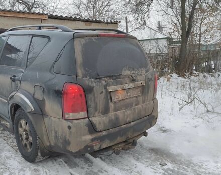 Черный Cанг Йонг Рекстон, объемом двигателя 2.7 л и пробегом 290 тыс. км за 6000 $, фото 3 на Automoto.ua