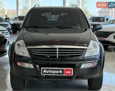 Чорний Cанг Йонг Rexton, об'ємом двигуна 2.8 л та пробігом 168 тис. км за 6490 $, фото 1 на Automoto.ua