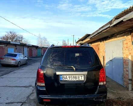 Чорний Cанг Йонг Rexton, об'ємом двигуна 2.7 л та пробігом 266 тис. км за 4800 $, фото 2 на Automoto.ua