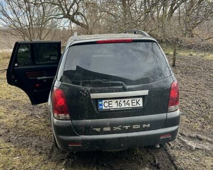 Чорний Cанг Йонг Rexton, об'ємом двигуна 2.7 л та пробігом 125 тис. км за 7000 $, фото 7 на Automoto.ua