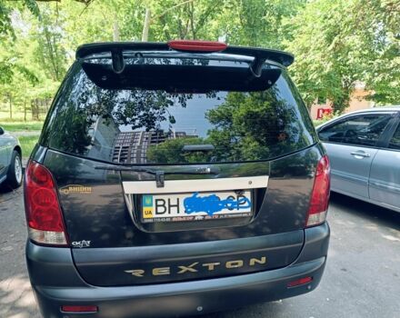 Чорний Cанг Йонг Rexton, об'ємом двигуна 2.8 л та пробігом 170 тис. км за 5774 $, фото 3 на Automoto.ua