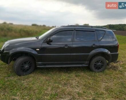 Черный Cанг Йонг Рекстон, объемом двигателя 2.7 л и пробегом 380 тыс. км за 7500 $, фото 9 на Automoto.ua