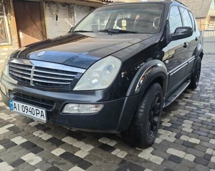 Cанг Йонг Рекстон 2005 в Киеве на Automoto.ua Черный Cанг Йонг Рекстон, объемом двигателя 2.7 л и пробегом 300 тыс. км за 6800 $, фото 3 на Automoto.ua