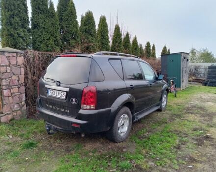 Черный Cанг Йонг Рекстон, объемом двигателя 2.7 л и пробегом 300 тыс. км за 4500 $, фото 2 на Automoto.ua