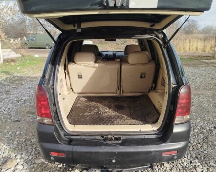 Черный Cанг Йонг Рекстон, объемом двигателя 2.7 л и пробегом 246 тыс. км за 5000 $, фото 4 на Automoto.ua