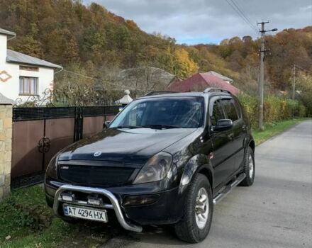 Чорний Cанг Йонг Rexton, об'ємом двигуна 2.7 л та пробігом 352 тис. км за 8000 $, фото 5 на Automoto.ua