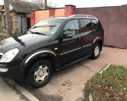 Черный Cанг Йонг Рекстон, объемом двигателя 2.7 л и пробегом 175 тыс. км за 4700 $, фото 8 на Automoto.ua