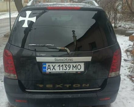 Чорний Cанг Йонг Rexton, об'ємом двигуна 2.7 л та пробігом 174 тис. км за 7000 $, фото 3 на Automoto.ua