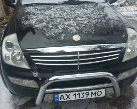 Чорний Cанг Йонг Rexton, об'ємом двигуна 2.7 л та пробігом 174 тис. км за 7000 $, фото 2 на Automoto.ua